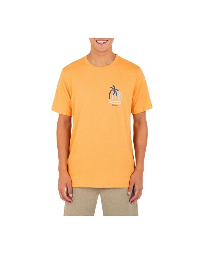 Men's Everyday Alhoa Short Sleeve T-shirt Orange $12.18 T-Shirts