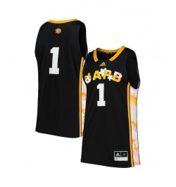 Men's Black Arkansas Pine Bluff Golden Lions Honoring Black Excellence Replica Basketball Jersey $45.00 Jersey