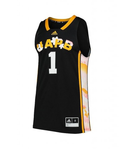 Men's Black Arkansas Pine Bluff Golden Lions Honoring Black Excellence Replica Basketball Jersey $45.00 Jersey