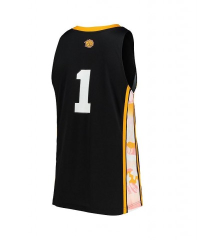 Men's Black Arkansas Pine Bluff Golden Lions Honoring Black Excellence Replica Basketball Jersey $45.00 Jersey