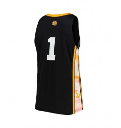 Men's Black Arkansas Pine Bluff Golden Lions Honoring Black Excellence Replica Basketball Jersey $45.00 Jersey