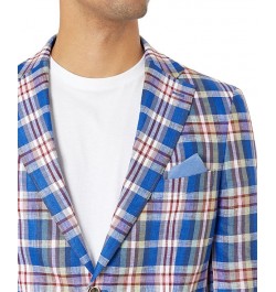 Slim Fit Patterned Linen Sportcoats PD06 $60.16 Blazers