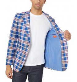 Slim Fit Patterned Linen Sportcoats PD06 $60.16 Blazers