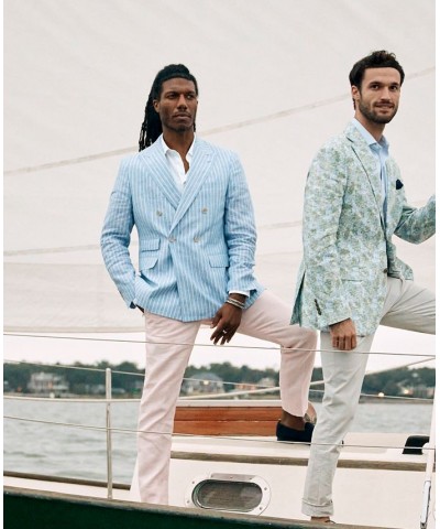 Slim Fit Patterned Linen Sportcoats PD06 $60.16 Blazers