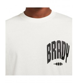 Men's White Varsity Long Sleeve T-shirt $22.95 T-Shirts