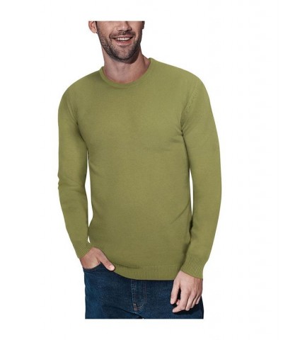 Men's Basic Crewneck Pullover Midweight Sweater PD07 $23.39 Sweaters