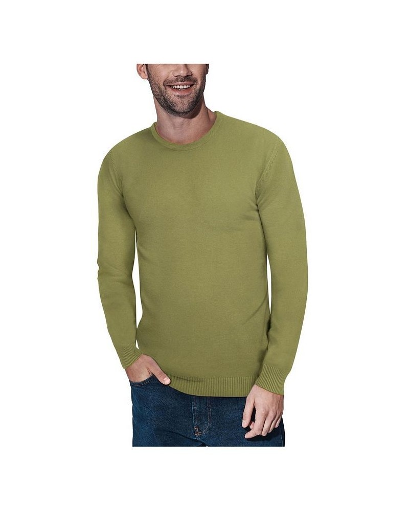 Men's Basic Crewneck Pullover Midweight Sweater PD07 $23.39 Sweaters