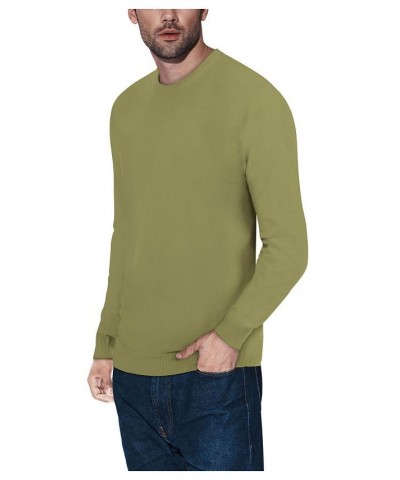 Men's Basic Crewneck Pullover Midweight Sweater PD07 $23.39 Sweaters