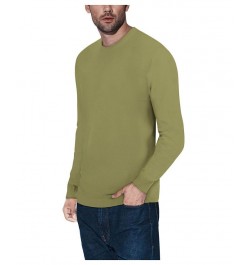 Men's Basic Crewneck Pullover Midweight Sweater PD07 $23.39 Sweaters