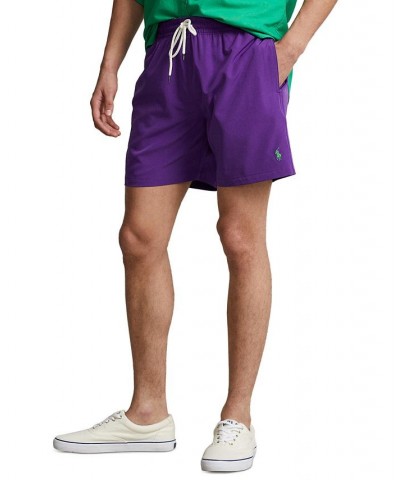 Men's 5-3/4-Inch Traveler Classic Swim Trunks PD09 $43.70 Swimsuits