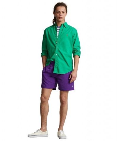 Men's 5-3/4-Inch Traveler Classic Swim Trunks PD09 $43.70 Swimsuits