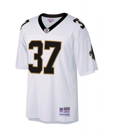 Men's Steve Gleason White New Orleans Saints Legacy Replica Jersey $68.00 Jersey