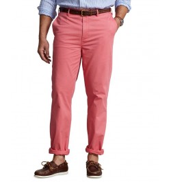 Men's Big & Tall Stretch Straight Fit Chino Red $38.75 Pants