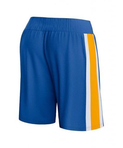 Men's Branded Royal Golden State Warriors Referee Iconic Mesh Shorts $21.50 Shorts