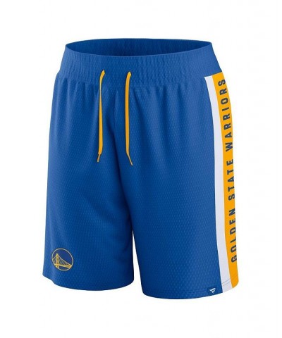 Men's Branded Royal Golden State Warriors Referee Iconic Mesh Shorts $21.50 Shorts