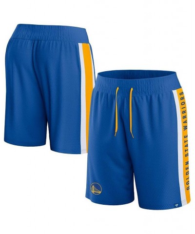 Men's Branded Royal Golden State Warriors Referee Iconic Mesh Shorts $21.50 Shorts