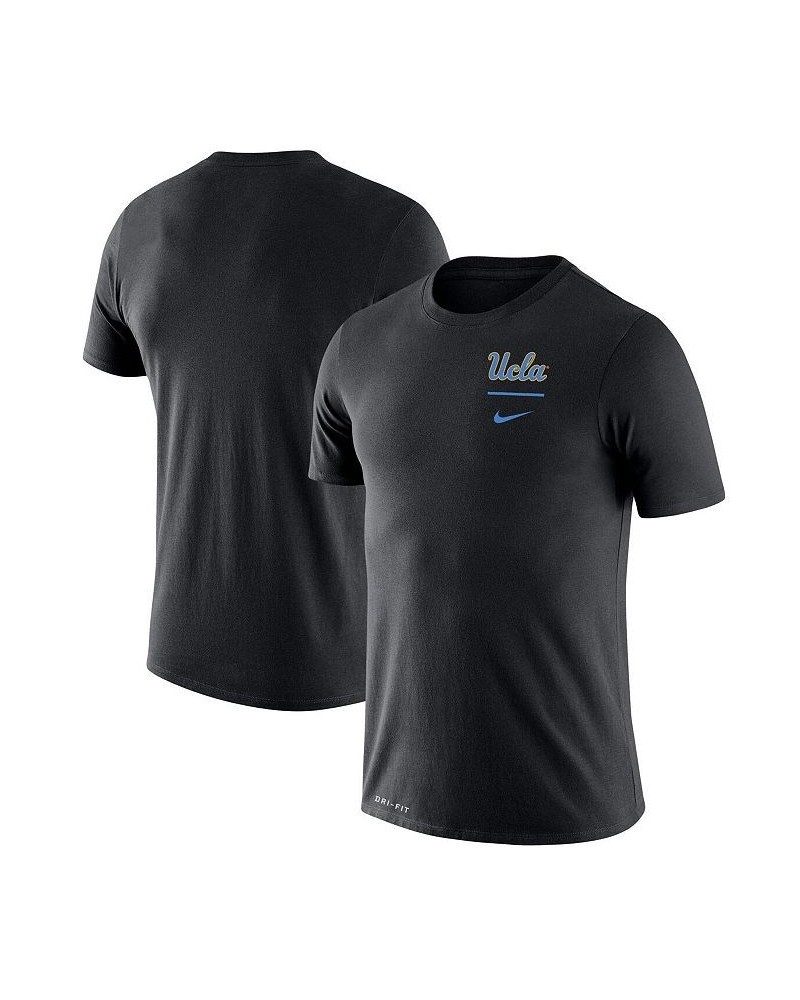 Men's Black UCLA Bruins Logo Stack Legend Performance T-shirt $21.00 T-Shirts