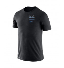 Men's Black UCLA Bruins Logo Stack Legend Performance T-shirt $21.00 T-Shirts