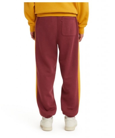 Men's Varsity Jogger Drawstring Waist Pants Multi $10.53 Pants