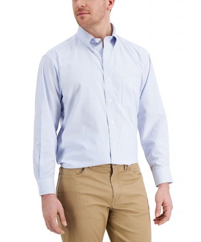 Men's Regular Fit Cotton University Stripe Dress Shirt Multi $21.20 Dress Shirts