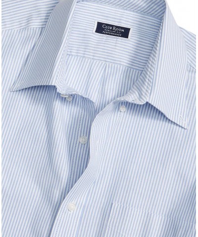 Men's Regular Fit Cotton University Stripe Dress Shirt Multi $21.20 Dress Shirts