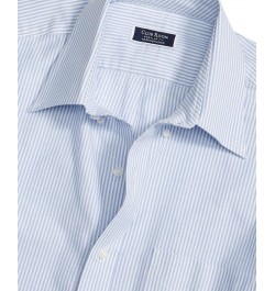 Men's Regular Fit Cotton University Stripe Dress Shirt Multi $21.20 Dress Shirts