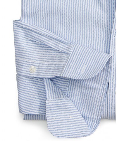 Men's Regular Fit Cotton University Stripe Dress Shirt Multi $21.20 Dress Shirts