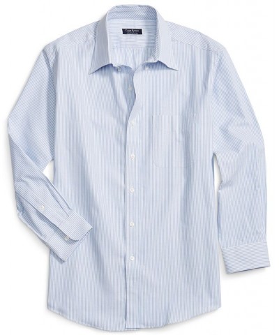 Men's Regular Fit Cotton University Stripe Dress Shirt Multi $21.20 Dress Shirts