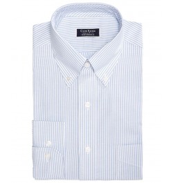 Men's Regular Fit Cotton University Stripe Dress Shirt Multi $21.20 Dress Shirts