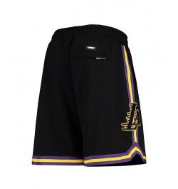 Men's LeBron James Black Los Angeles Lakers Player Shorts $41.40 Shorts