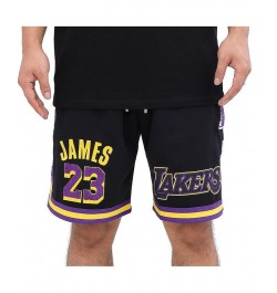 Men's LeBron James Black Los Angeles Lakers Player Shorts $41.40 Shorts