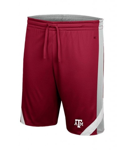 Men's Maroon and Gray Texas A&M Aggies Am I Wrong Reversible Shorts $27.49 Shorts