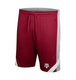 Men's Maroon and Gray Texas A&M Aggies Am I Wrong Reversible Shorts $27.49 Shorts