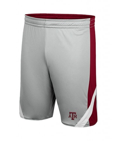 Men's Maroon and Gray Texas A&M Aggies Am I Wrong Reversible Shorts $27.49 Shorts