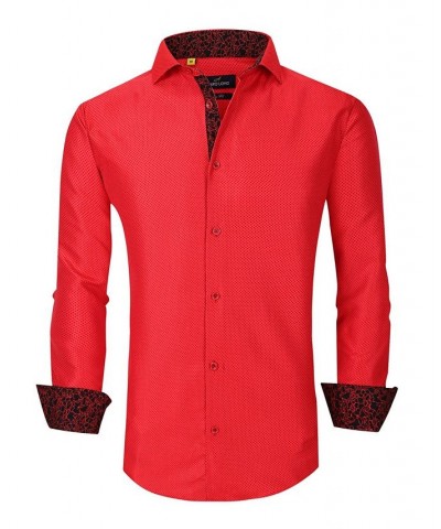 Men's Slim Fit Business Nautical Button Down Dress Shirt $14.35 Dress Shirts