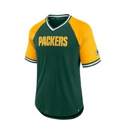 Men's Branded Green, Gold Green Bay Packers Second Wind Raglan T-shirt $28.80 T-Shirts