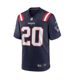 Men's Gino Cappelletti Navy New England Patriots Game Retired Player Jersey $47.60 Jersey