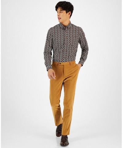 Men's Downing Slim-Fit Chino Pants Brown $39.10 Pants