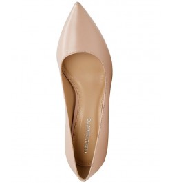 Women's Hailenda Pointed-Toe Flare-Heel Pumps Pink $43.60 Shoes