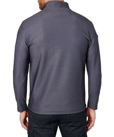 Men's Moonstone Quarter Zip Sweater Black $49.68 Sweaters