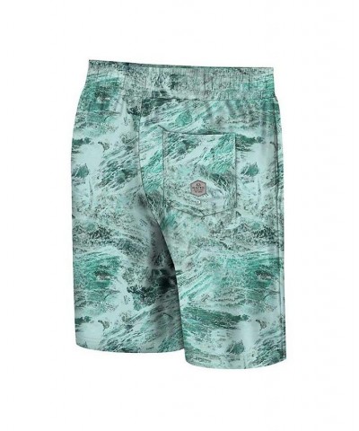 Men's Green Michigan State Spartans Realtree Aspect Ohana Swim Shorts $30.24 Swimsuits