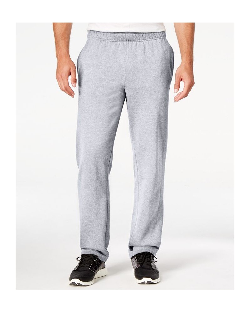 Men's Powerblend Fleece Pants Oxford Gray $22.31 Pants