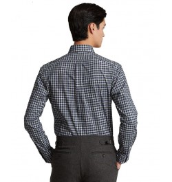 Men's Classic-Fit Stretch Poplin Shirt Multi $31.88 Shirts