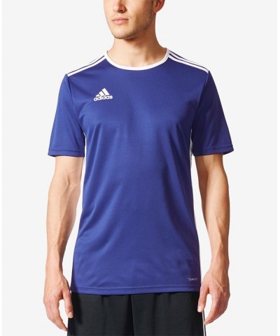 Men's Entrada ClimaLite Soccer Shirt Dark Blue/White $13.25 T-Shirts