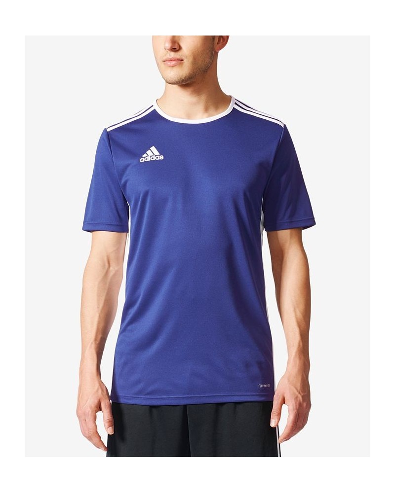 Men's Entrada ClimaLite Soccer Shirt Dark Blue/White $13.25 T-Shirts