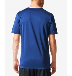 Men's Entrada ClimaLite Soccer Shirt Dark Blue/White $13.25 T-Shirts