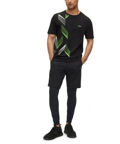 BOSS Men's Slim-Fit Running Leggings Black $54.98 Pants