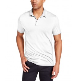 Men's AlfaTech Stretch Solid Polo Shirt PD02 $14.70 Polo Shirts