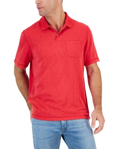 Men's Island Polo Red $11.92 Polo Shirts