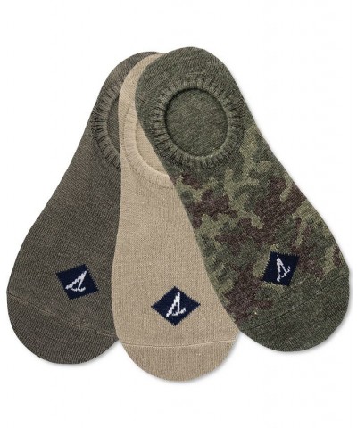 Men's 3-Pk. Ultra-Low Show Socks Green $15.60 Socks